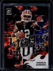 2025 Donruss Optic Shedeur Sanders Black Pandora (RAW)