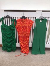 PRETTYLITTLETHING Dresses and Playsuit Bundle Size 8