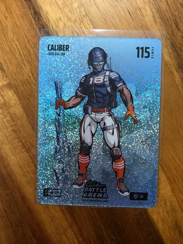 2026 Bo Jackson Battle Arena Caliber Caleb Williams #IBF-227 Icon BattleFoil SSP