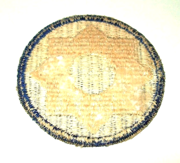 ORIGINAL CUT-EDGE WW2 GEMSCO MADE 8th SERVICE COMMAND RIBBED WEAVE ...