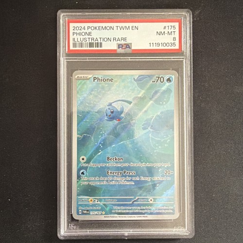 Phione graded PSA 8 for sale on eBay