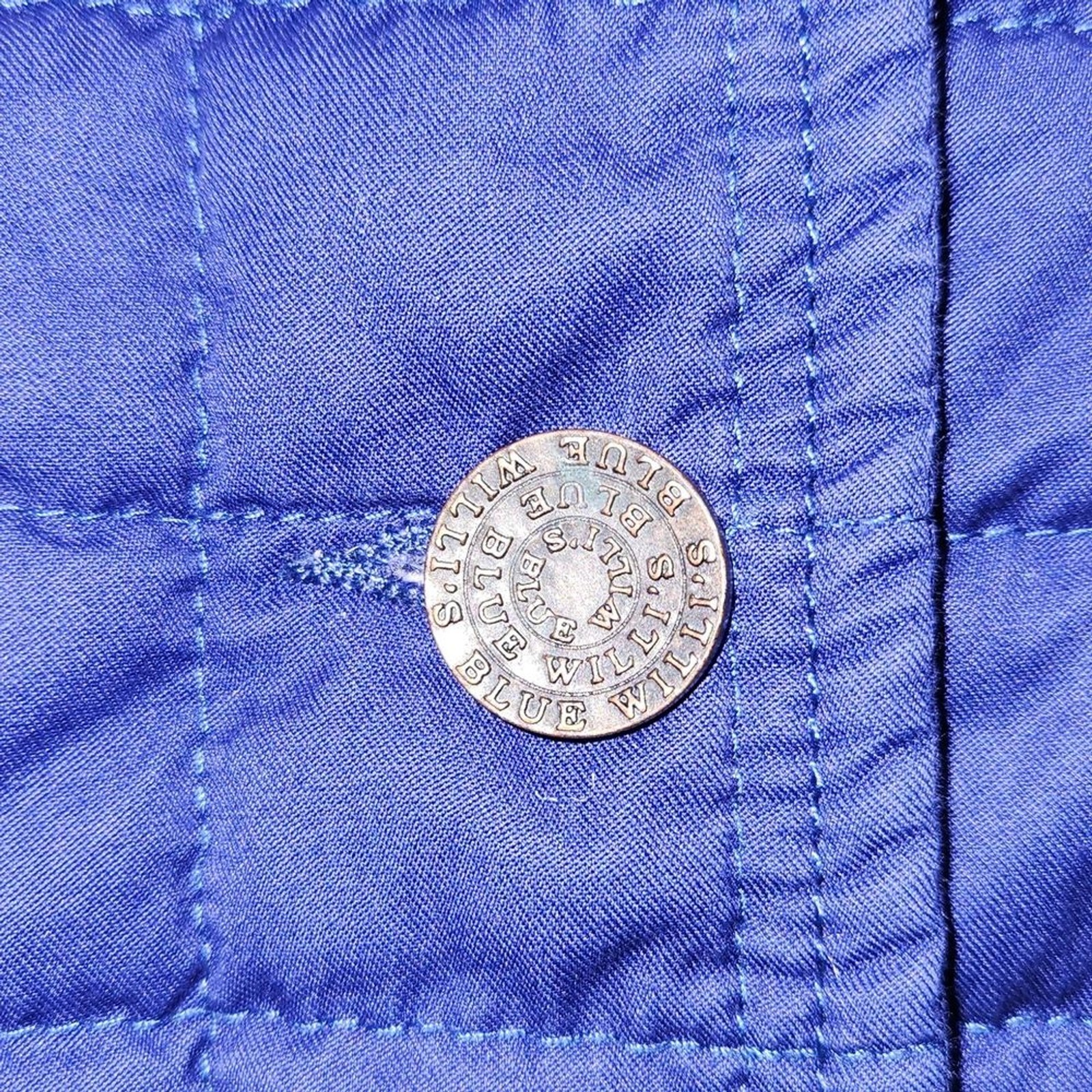 Blue Willi's Dark Blue Button-up Jacket Women's S… - image 7