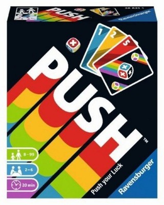 PUSH - Kartenspiel ab 8 Jahre Push your luck