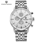Luxury PAGANI DESIGN Men's VK67 Quartz Wrist Watch Chronograph  Date Steel Band