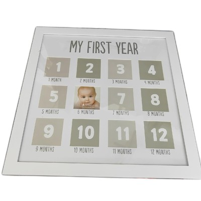 Babys Erinnerungsrahmen Babyalbum Baby Moments Erste Jahre Geschenk Idee zur Geb
