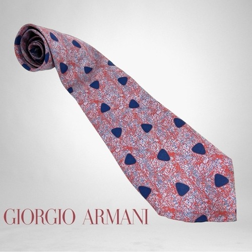 Giorgio Armani Silk Mid-Century Moden Mens Tie