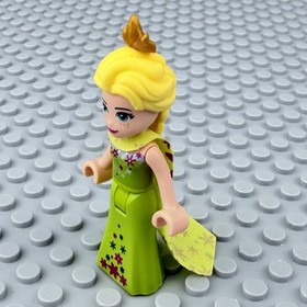 LEGO Elsa Minifigure Lime Dress Disney Frozen Pincess dp018 41068