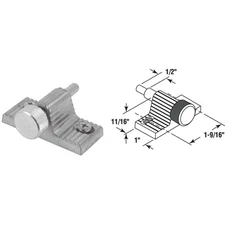 Defender Security Zinc Twist-In Patio Door Lock U 9848 PRIME-LINE Defender