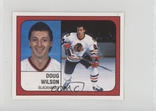 1988-89 Panini Album Stickers Doug Wilson #24 HOF 0a4
