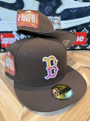 New Era Exclusive Boston Red Sox Dunkin Donuts   Fitted Metallic 7 1/2 Sold Out