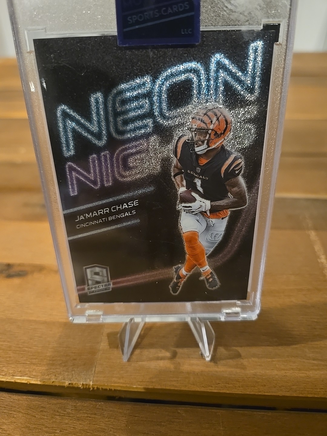2023 Spectra Neon Nights Jamarr Chase SSP Case Hit