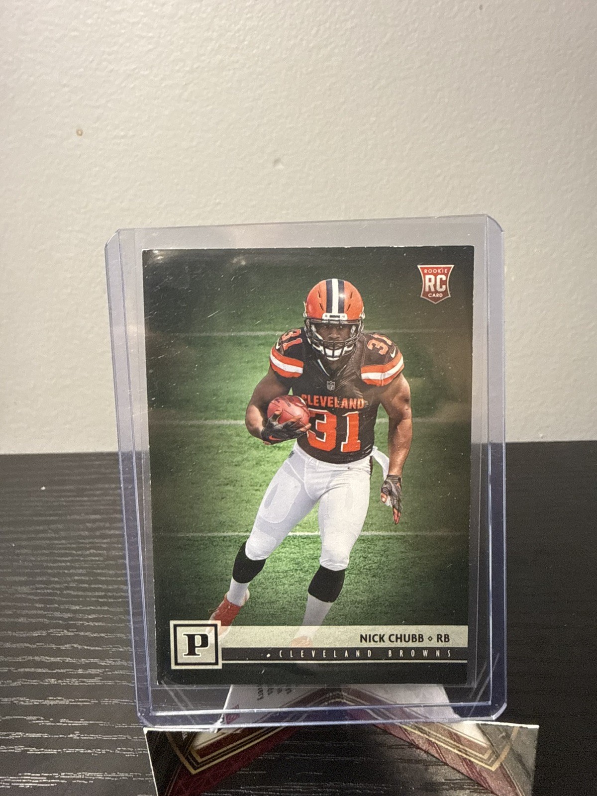 2018 Panini Football Canvas Nick Chubb RC Rookie Card Cleveland Browns #316