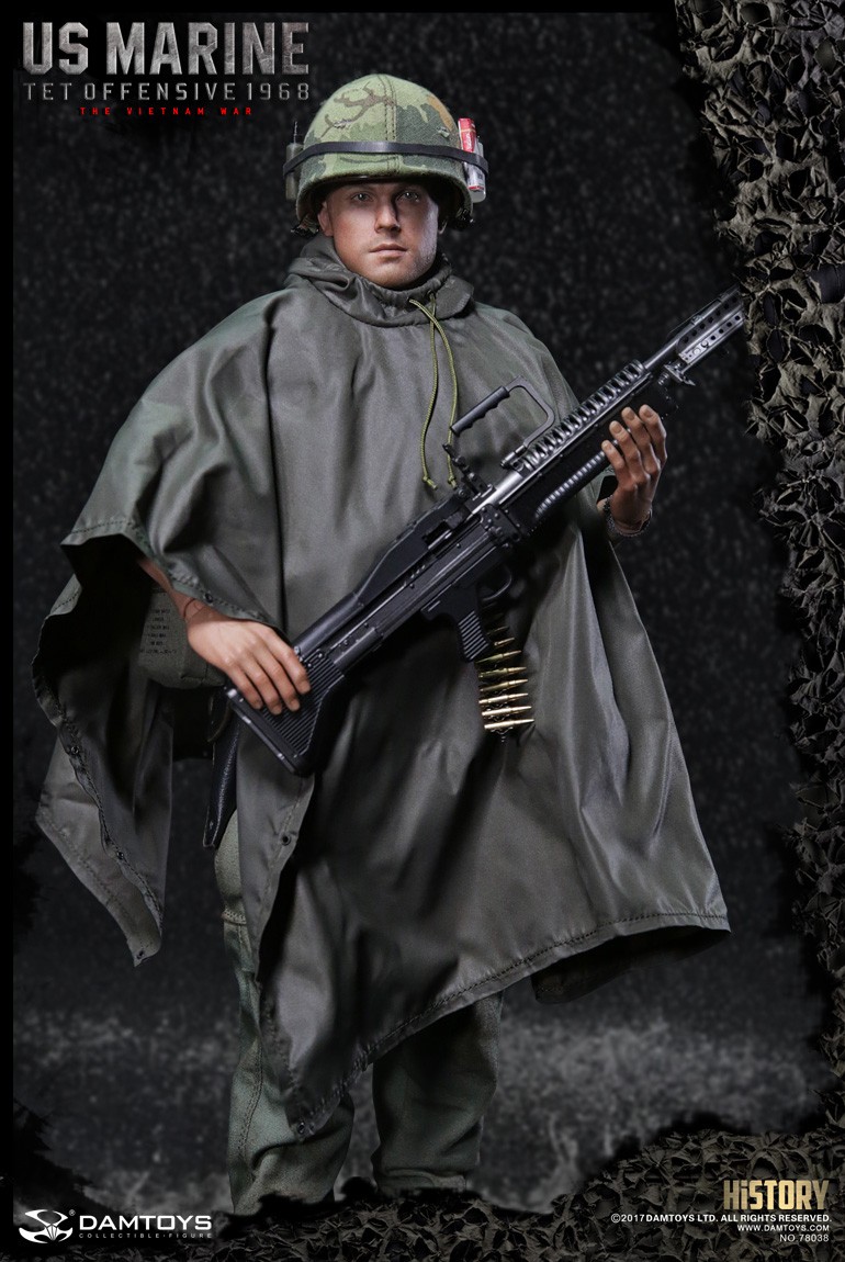 DAMTOYS US Marine Corps Soldier VIETNAM WAR 1/6 Action Figure
