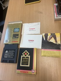 1985 NINTENDO NES TENGEN GAUNTLET CIB CART MANUAL BOX