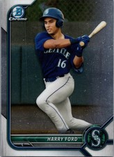2022 Bowman Chrome - Harry Ford #BCP-78 - Mariners