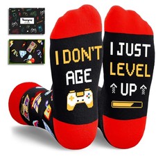 Funny Gaming Socks for Kids Aged 4-18 Years Video Game Gifts for Teen Boys