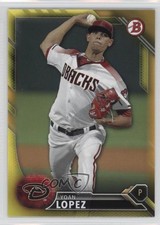 2016 Bowman Prospects Yellow Yoan Lopez #BP144 7c7