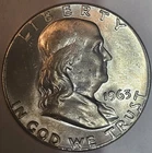 1963 Franklin Silver Half Dollar