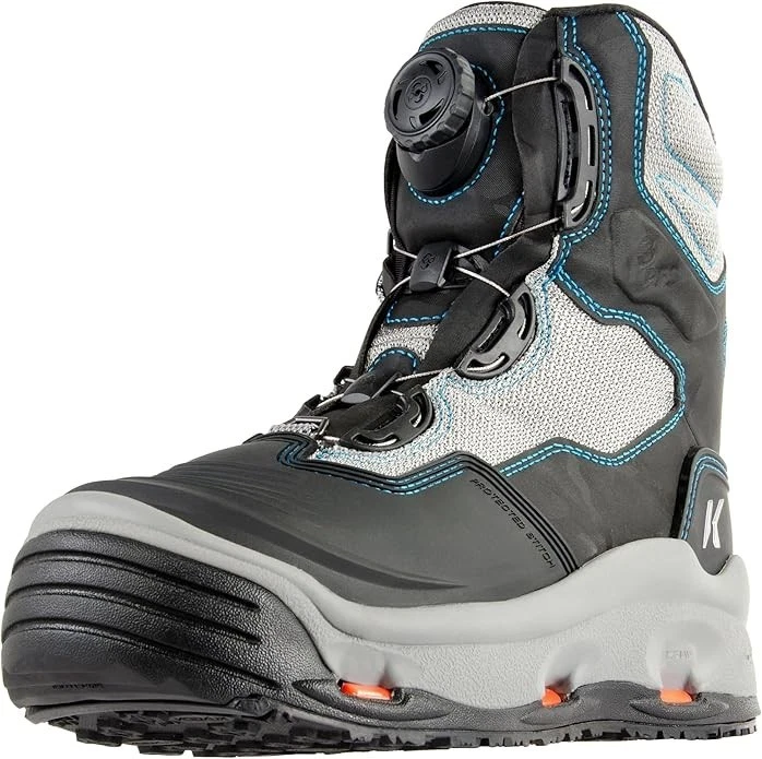 Korkers Darkhorse Women's with Kling-On & Studded Kling-On Soles, Size 14