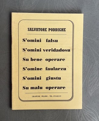 SARDISCHE GEDICHTE-RETTER PODDIGHE-GRAFIKEN PILLERI CAGLIARI