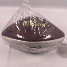 Vintage Wilson NFL Miami Dolphins Logo Signature Football Paul Tagliabue