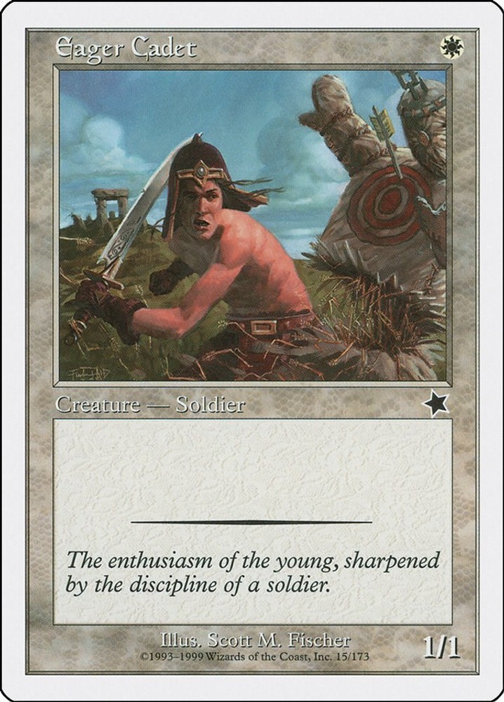 Eager Cadet #15 (LP) Starter 1999 (S99) MTG
