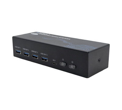 TCNEWCL HDMI DisplayPort KVM Switch 2 PC 2 Monitor 8K60 4K120 USB 3.0