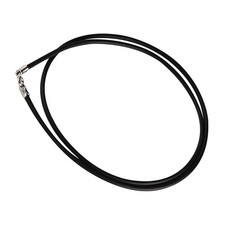 Pendant Lanyard Man Black String Necklace Rope Men Bracelet Cord Clasp for