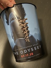 The Odyssey (Die Odyssee) Popcorn Eimer Bucket Metall Kino Neu Christopher Nolan