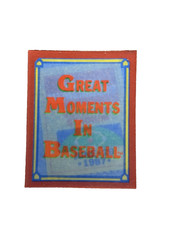 Excellent: Vintage 1988 SCORE Magic Motion Great Moments in Baseball Card #2