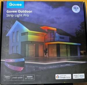 Govee Outdoor Strip Light Pro 32.8 FT OPEN BOX- NEW