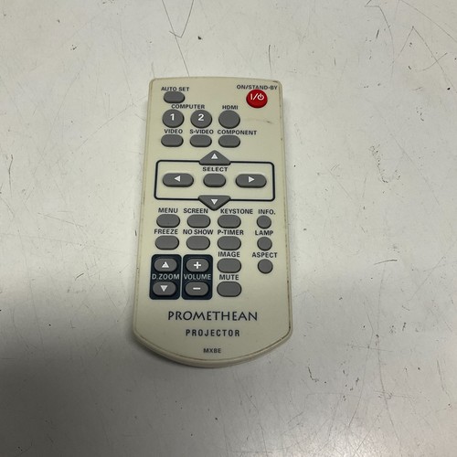 Original Promethean Remote Control MXBE for 3LCD Projector Genuine Tested