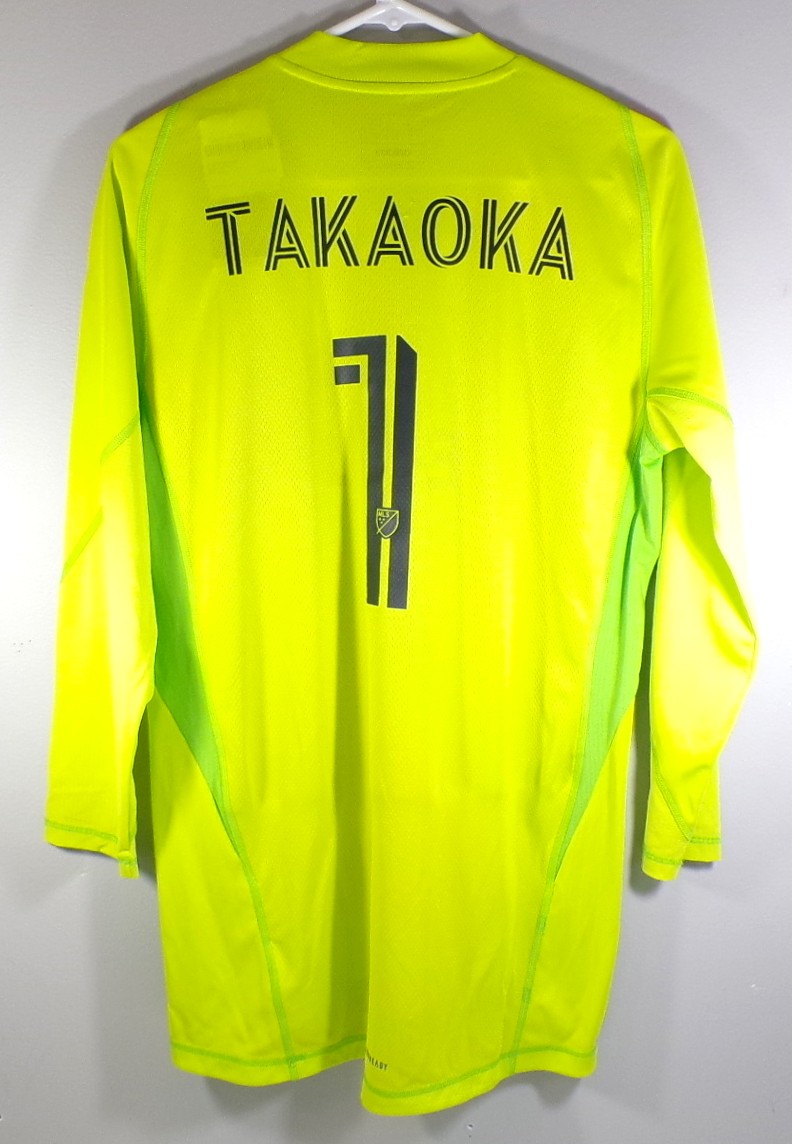 Yohei Takaoka Vancouver Whitecaps FC Adidas MLS Goalkeeper Jersey