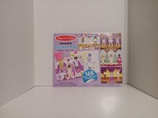NEW Melissa  Doug Dress-Up Sticker Pad Reusable 165 Stickers SEALED