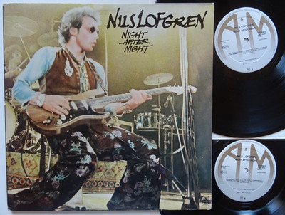 2LP: Nils Lofgren: Night After Night (A&M Records - AMLH 68439; excellent)