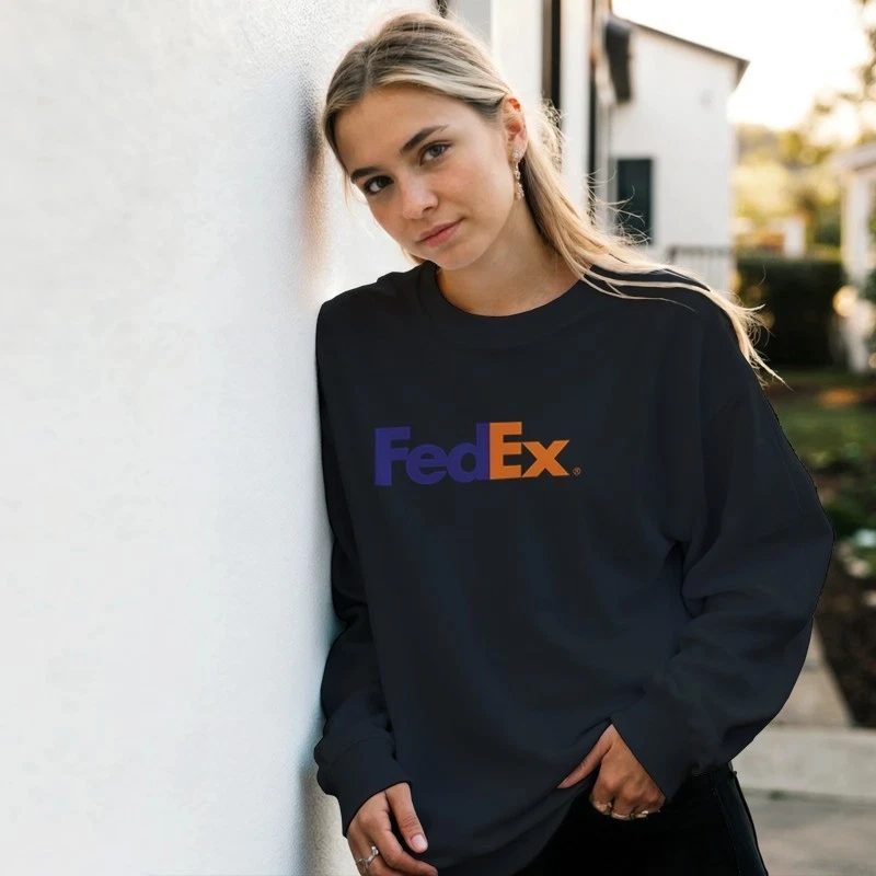 FedEx Logo Design Sweatshirt