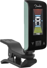 Genuine Fender Original Clip-On Color LCD Tuner for Guitar, Banjo - DAPHNE BLUE