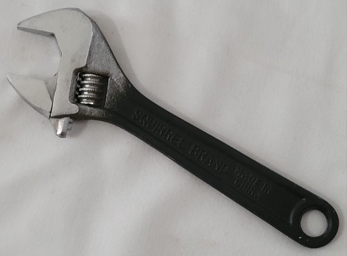 6" Adjustable Wrench Squirrel Brand 150 X 19 Forged Alloy Steel - Picture 6 of 6