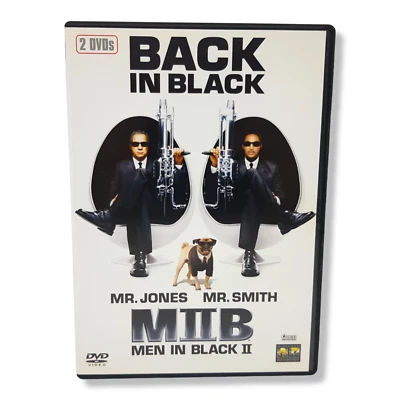 MIIB Men in Black II Back in Black 2 DVDs Will Smith Tommy Lee Jones Alien Jäger - Bild 1 von 4