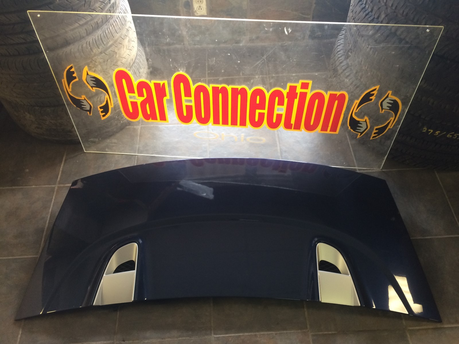 2011 Audi R8 convertible engine trunk lid OEM