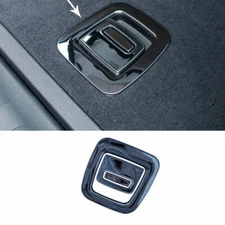 For BMW X5 G05 2019-21 Black Steel Back Door Tailgate Handle Switch Cover Trim*3