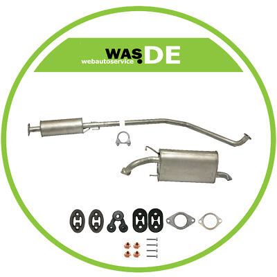 Komplette Auspuffanlage Daewoo Kalos 1.2-1.4 16V 2003-2005 Auspuff