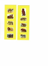 Wild Animal Bookmarks 