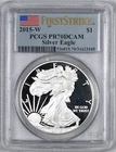 2015-W Proof American Silver Eagle First Strike - PCGS PR70 DCAM -