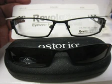 Revolution Eyeglass Frame W/ Magnet sun shade REV683 LIGU 51-17-140 w/case 