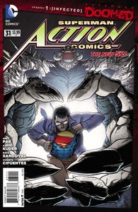 SUPERMAN ACTION #31 INFECTED CH1 1ST PRINT DOOMED DOOMSDAY DC COMICS NEW 52 | eBay