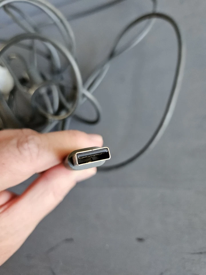 Adaptador de red con cable para mando Xbox 360 cable remoto no probado Foto 3 de 3