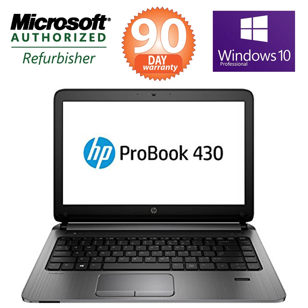 HP ProBook 430 G2 13.3 Inch Laptop Intel i5-4310U 8GB\ 256GB SSD Windows 10 Pro