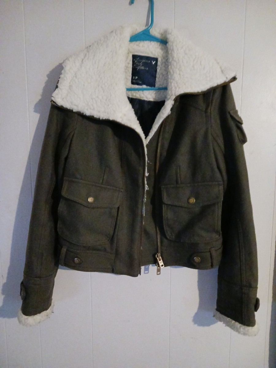 Bomber Jacket American Eagle Outfitters Women's Coats