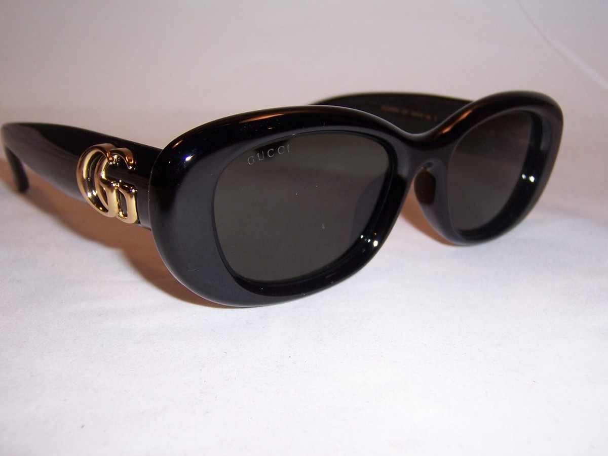 NEW GUCCI SUNGLASSES GG 1829SK 001 BLACK/GREY 53MM AUTHENTIC 1829